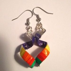 Quillwork earrings